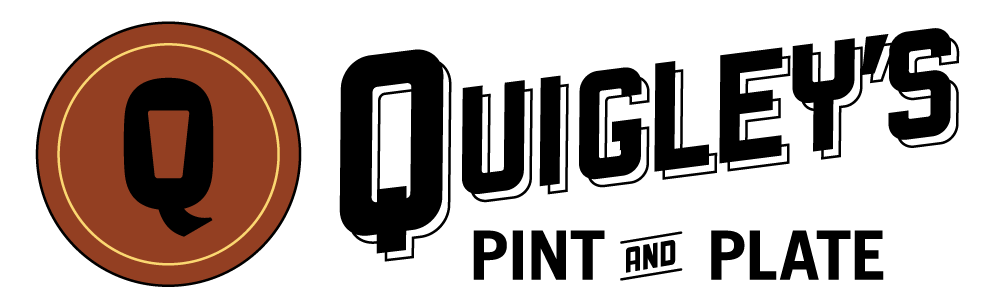 Quigley's Pint and Plate Logo